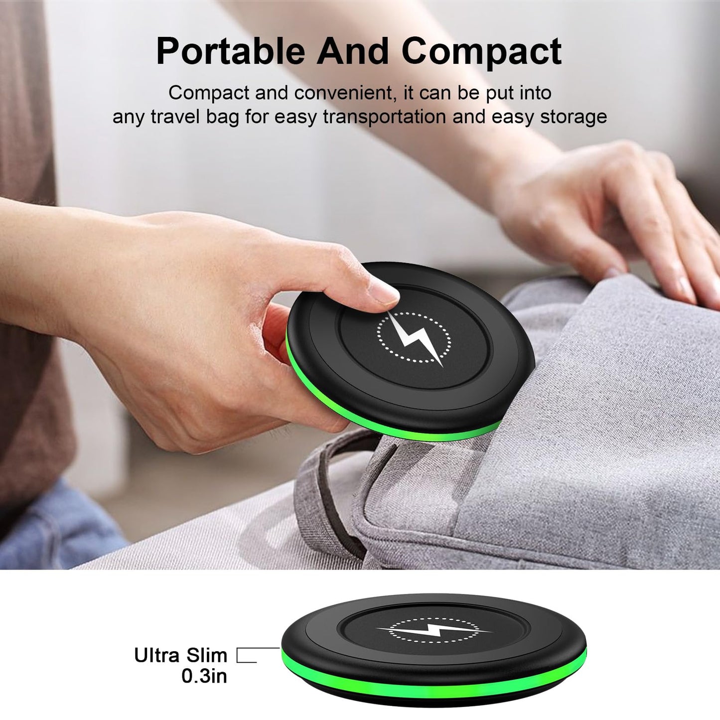 15W for Google Wireless Charger Compatible Google Pixel 10a 10 10 Pro XL /9A/9Pro Fold/9 Pro XL/9/8/8A/8 Pro/7,2 Pack Android Fast Charging Pad Samsung Wireless Charging Station for Galaxy S26 Ultra