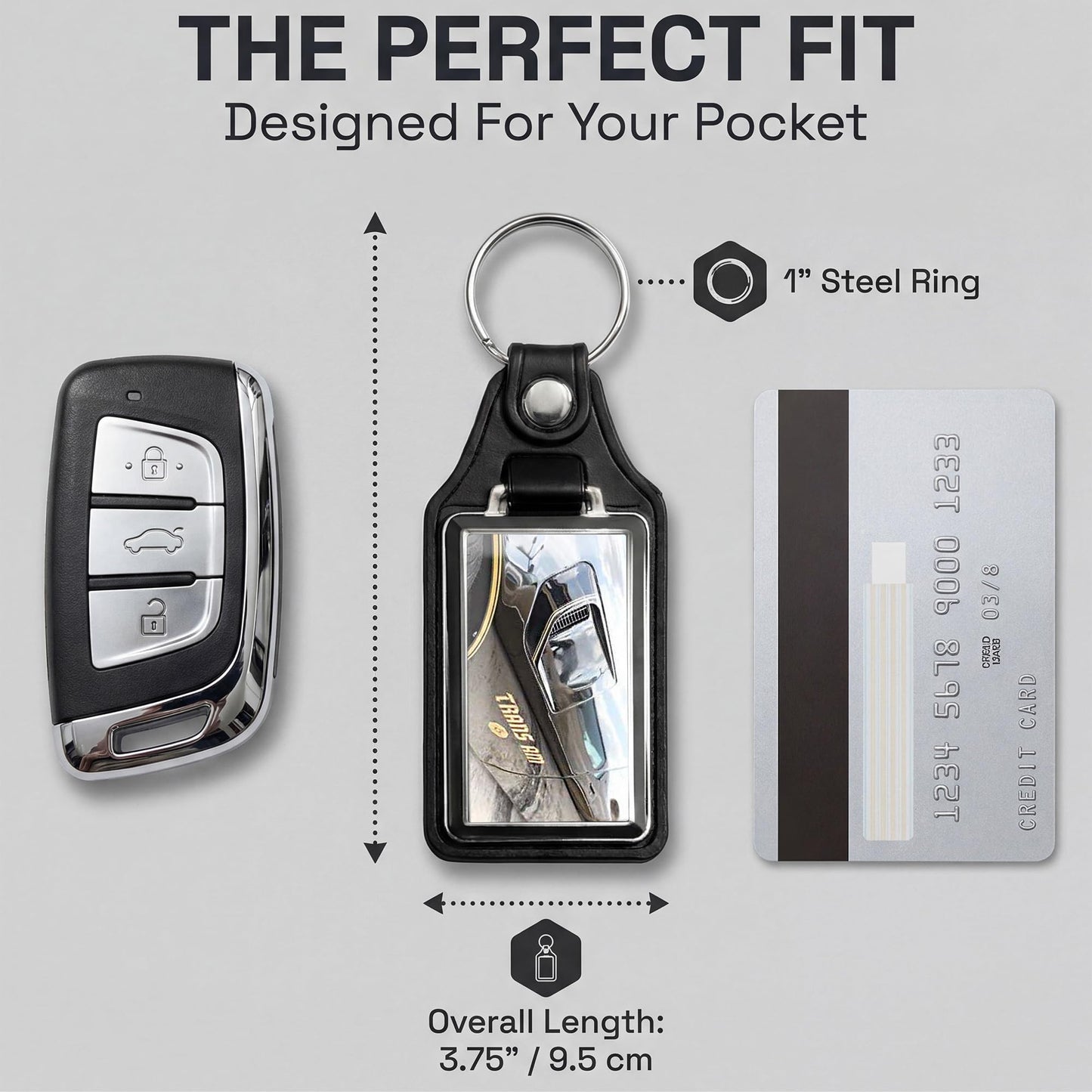 Brotherhood Car Key Chain for Trans Am Firebird - Classic Models Keychain for Men and Women Gift Key Ring ASIN