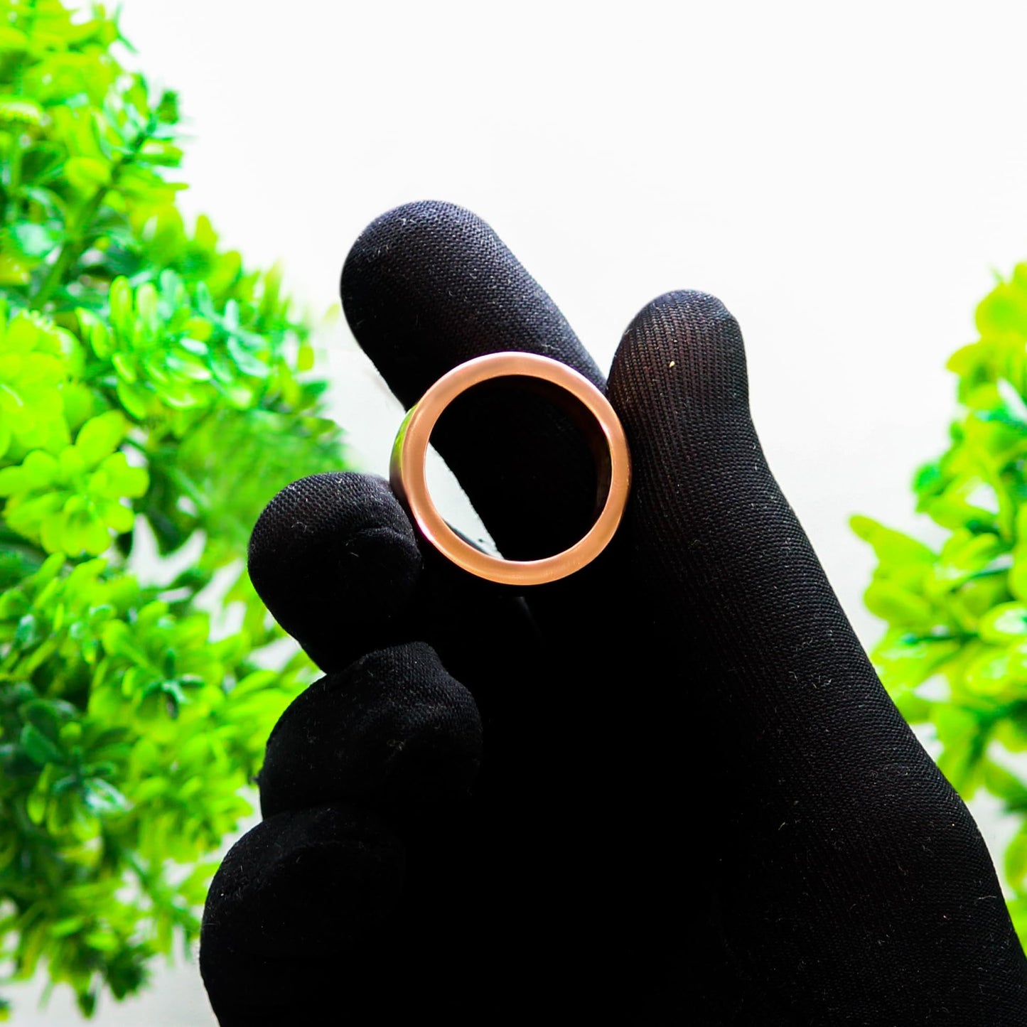 Krishnaa Jewels Pure Copper Handmade 2mm Heavy Thick Band Ring Ethnic Gift Jewelry for Men and Women (8)