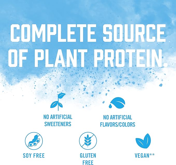 BioSteel Vegan Protein Powder - Vanilla, NSF for Sport, 1.8 lbs, 22g Protein, 25 Servings - Plant Based Protein Powder with Brown Rice, Pea & Pumpkin Seed - Premium Plant Protein Powder