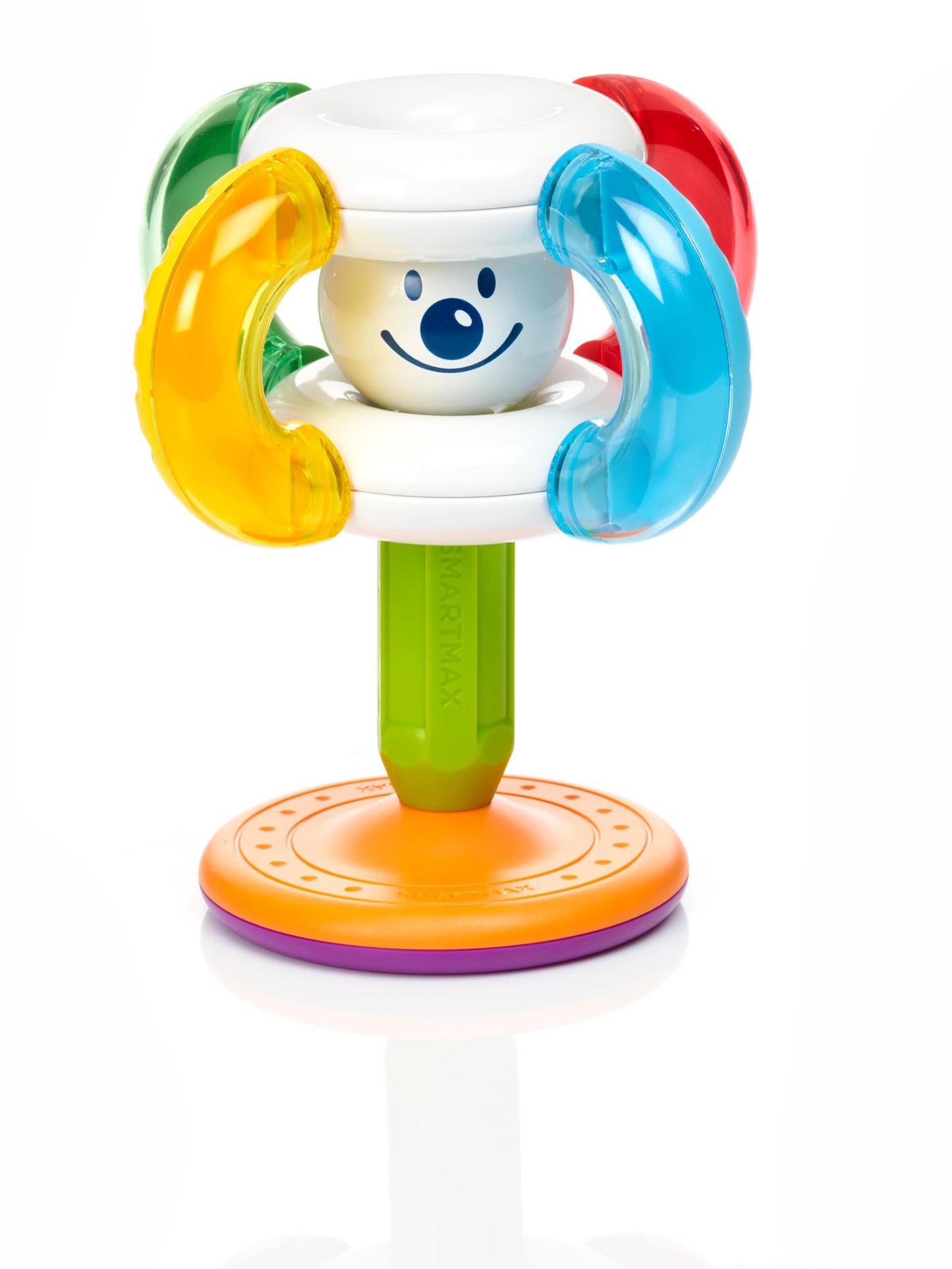 SmartMax My First Stacking Rings Magnetic Building Toy for Ages 1.5–5 – Creative STEM Stacking & Balancing Set