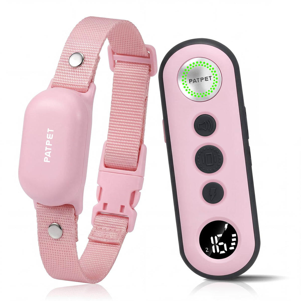 PATPET Shock Collar for Dogs - 4000FT Dog Training Collar with Remote, IPX7 Waterproof 4 Modes(Beep/Vibration/Shock/Safe) Dog Shock Collar, Rechargeable E-Collar for Small Medium Large Dogs (5-120Lbs)