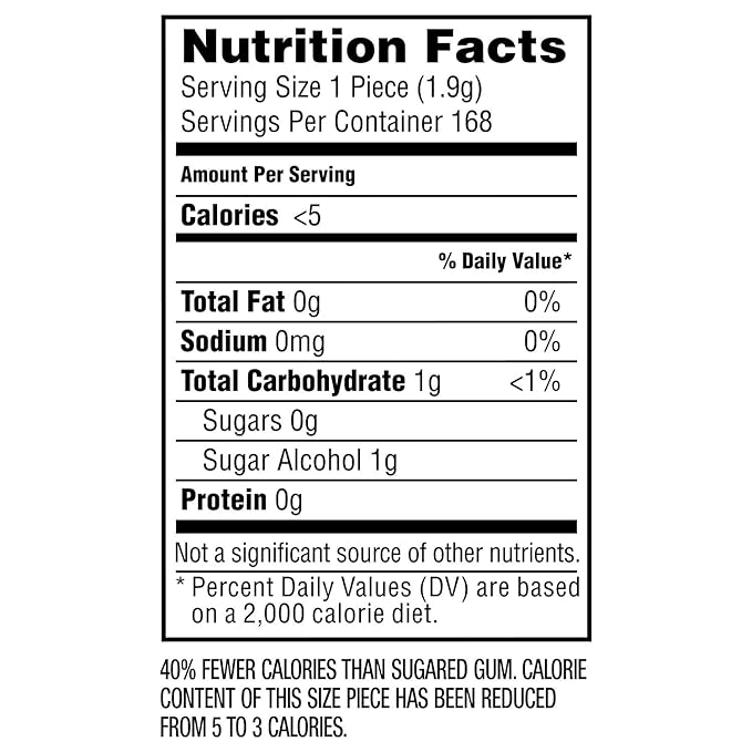 ORBIT Peppermint Sugar Free Gum Individually Wrapped, Bulk Packs of Gum, 12 Packs of 14-Pieces (168 Total Pieces)