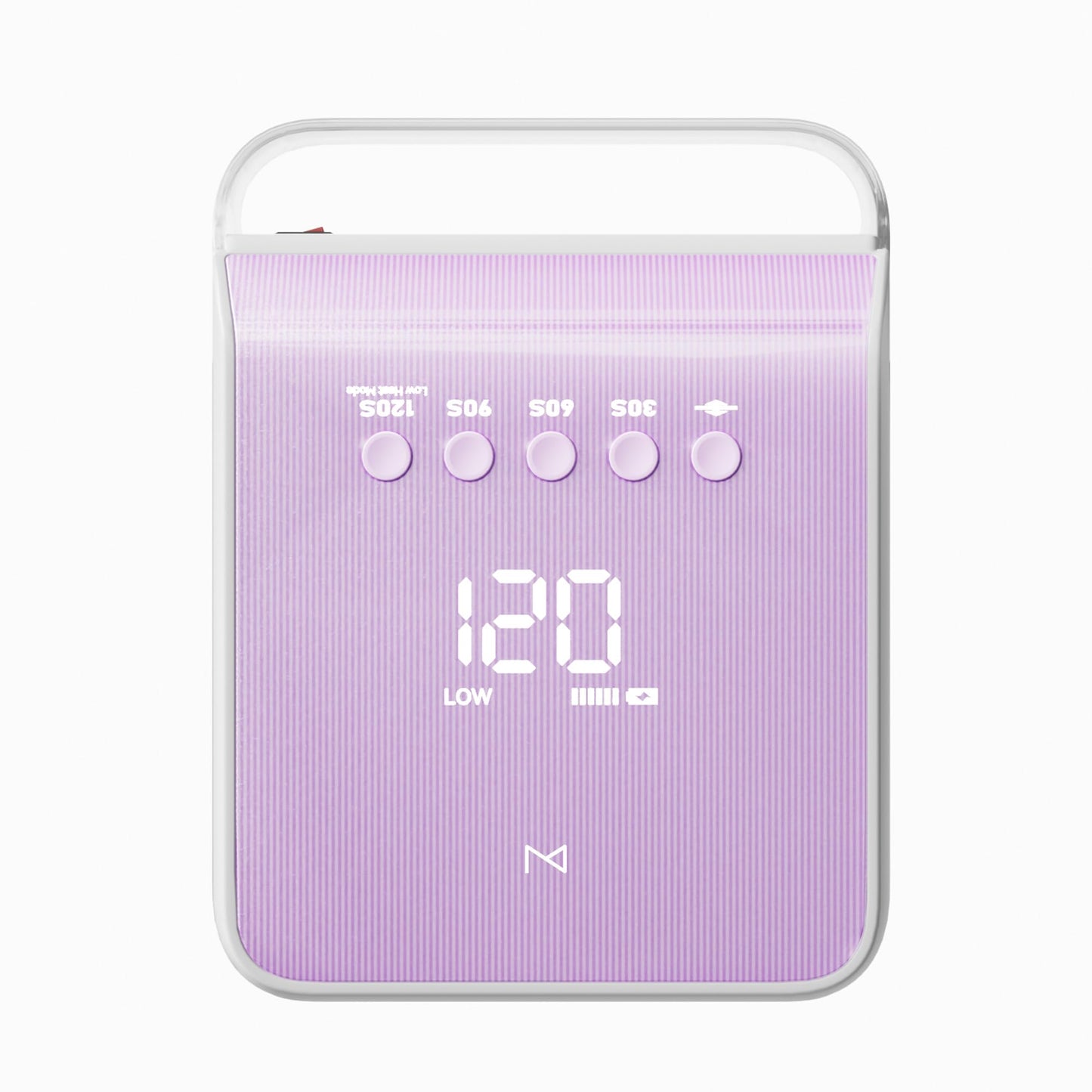 M SHIC Nail Lamp 96W UV LED, Cordless Rechargeable Nail Dryer, Professional Gel Nail Light with 48 LED Beads, Smart Sensor Timer for Gel Polish Builder Gel, Portable Salon Use – Pink