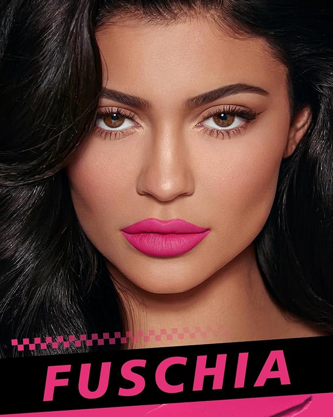 Fuschia Lipstick Long Lasting Matte Liquid Lipsticks for Women Non Transfer Smudgeproof Smooth and Easy to Appy Cruelty Free Lip Color, M44 Fuscia Love