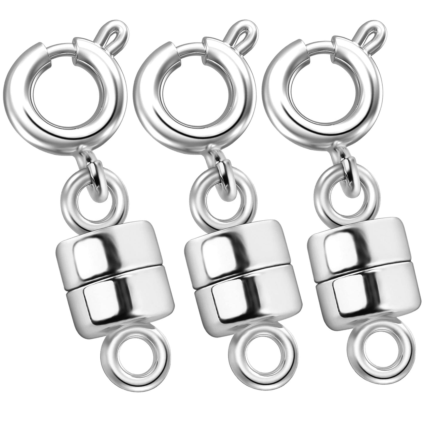 Necklace Clasps and Closures 14 K Gold and Silver Jewelry Converters for Bracelets Extender