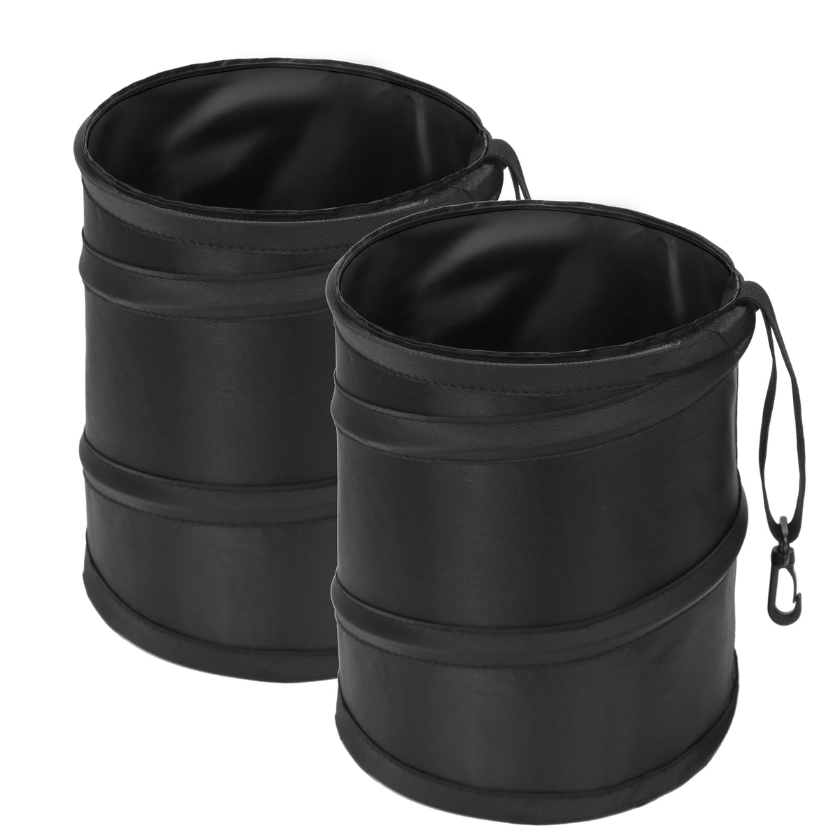 2Packs 2 Gallons New Leakproof Car Trash Can (2 Count)