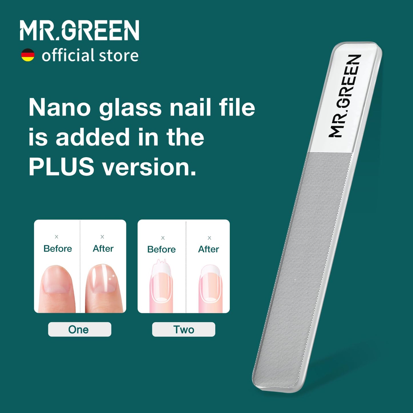 MR.GREEN Slanted Edge Nail Cutting Clippers Cuticle Nippers Tool Stainless Steel Dead Skin Oblique Tip Trimmer Manicure Scissors (Mr-1110)