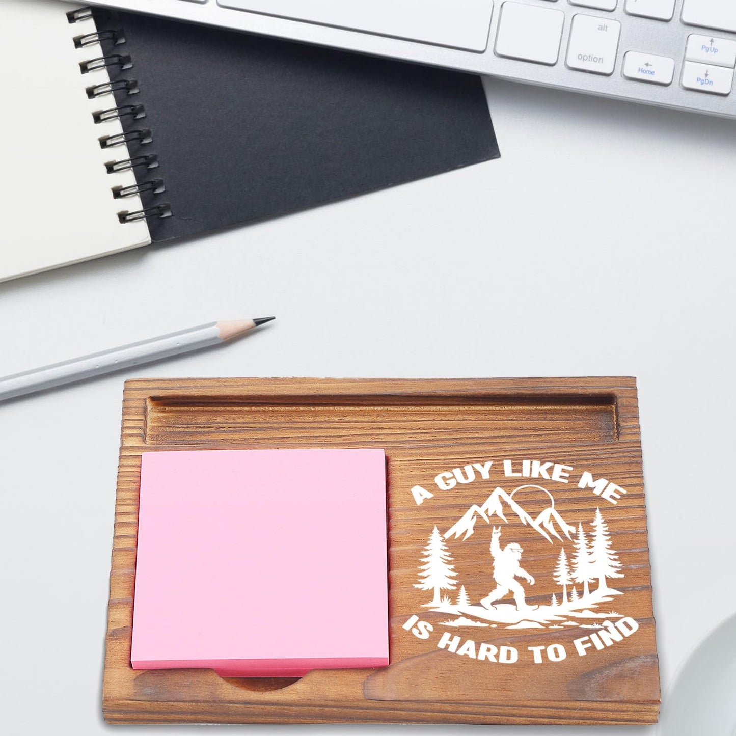 Funny Desk Note Pad Holder for Coworker Appreciation, Thank You Gift for Friend Boss Team, Office Desk Humor Reminder EDP267