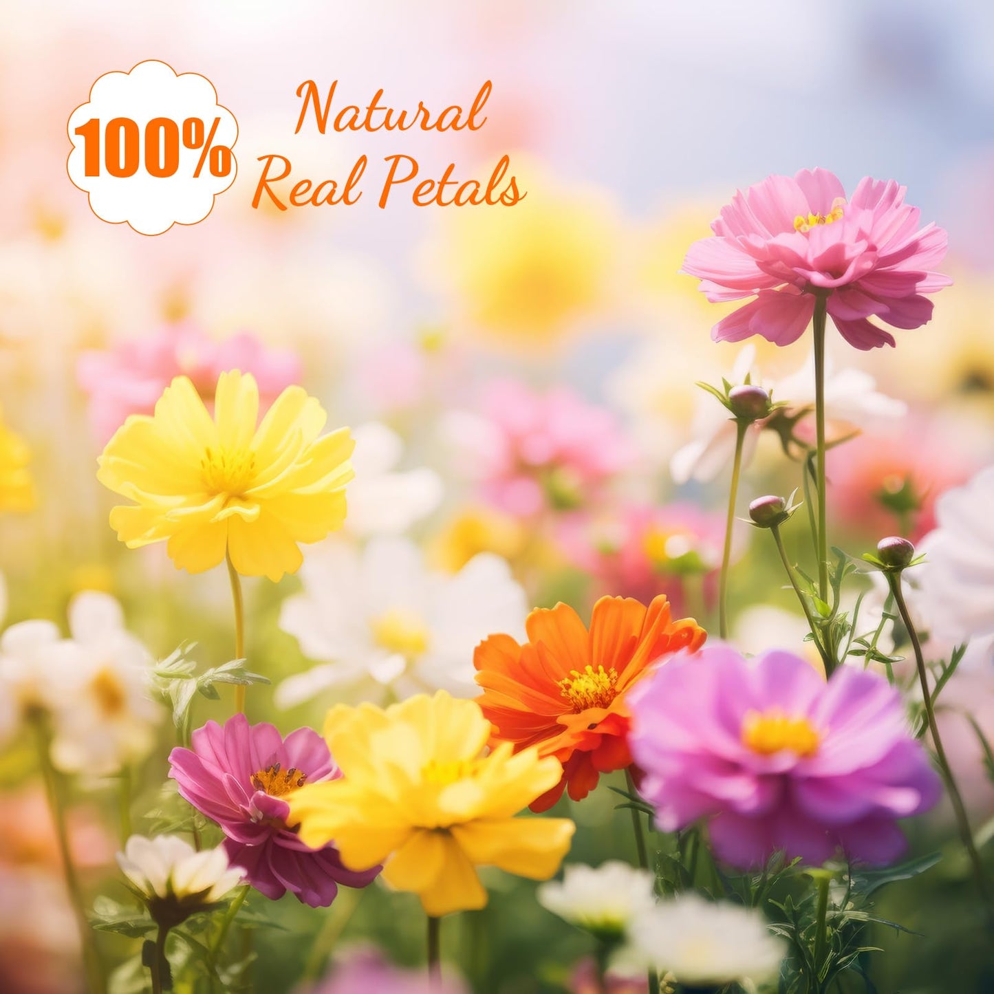Maasechs 96 Pcs Natural Dried Pressed Flowers for Cake Topper Decorating Cupcake Toppers Cocktails Resin Jewelry Making DIY Art Crafts
