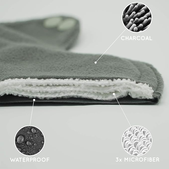 Reusable Pads for Women with Discreet Pouch | Reusable Period Pads | Reusable Sanitary Pads for Women | Sanitary Heavy Pad | Reusable Pads Menstrual | Reusable Incontinence Pads for Women | Bambaw