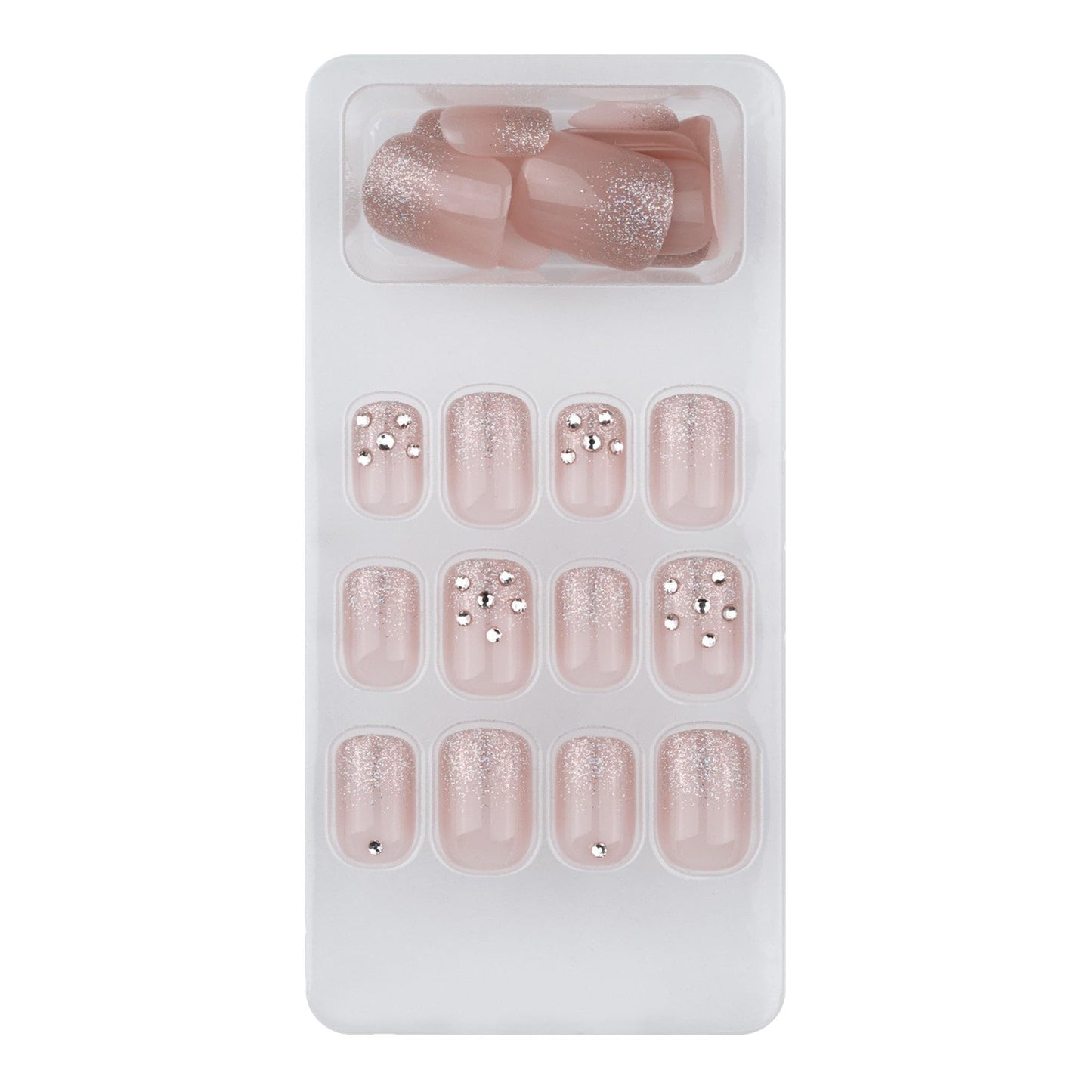 L.A. COLORS Fashion Nails Deluxe, Princess Charming CNT661 (Pack of 2)
