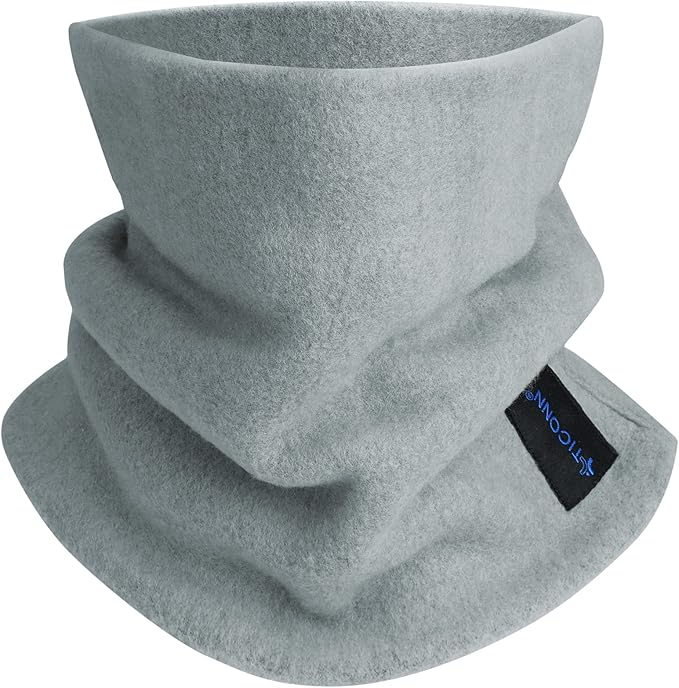 TICONN Neck Gaiter Face Cover Scarf, Breathable Sun & Wind-proof for Skiing Fishing Hiking Cycling