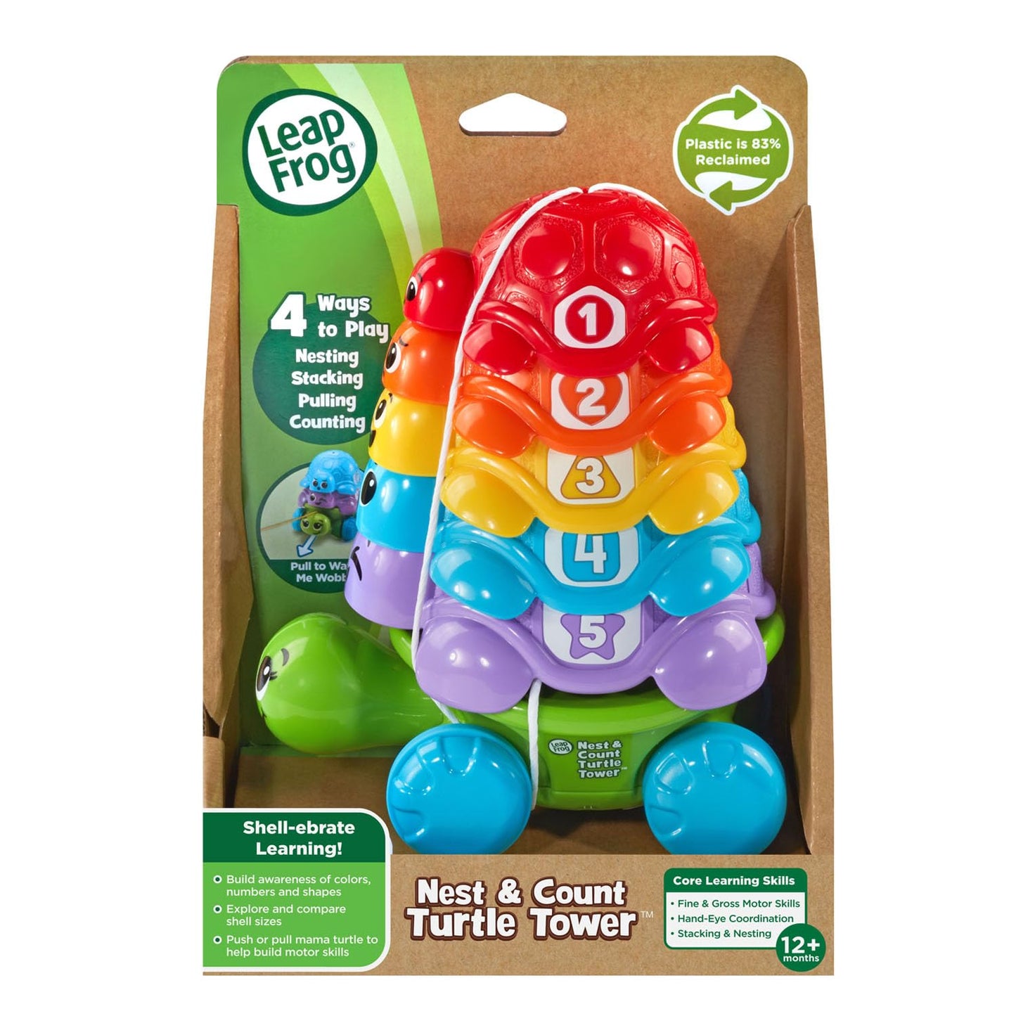 LeapFrog Nest and Count Turtle Tower