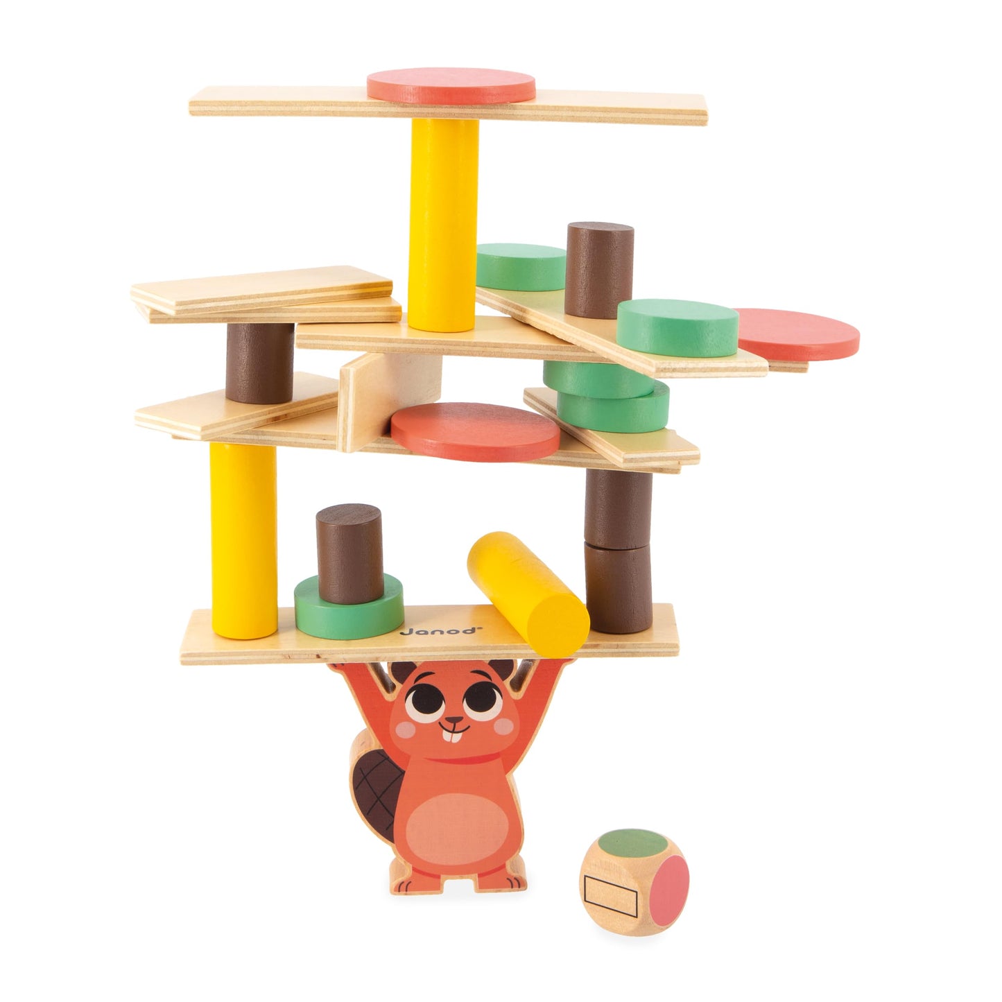 Janod Toy Box - 4 Piece Subscription Learning Set - Early Learner Essentials - Ages 36 Months+ - J04066
