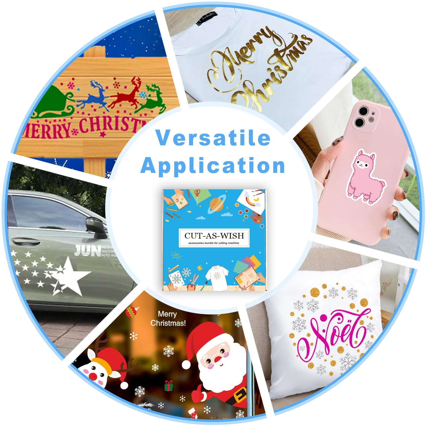 Cutaswish The Ultimate Accessories Bundle for Makers and All Explore Air-80pcs Perfect Tools and Accessories Kit as Gifts,Instantly Create Amazing Crafting Projects