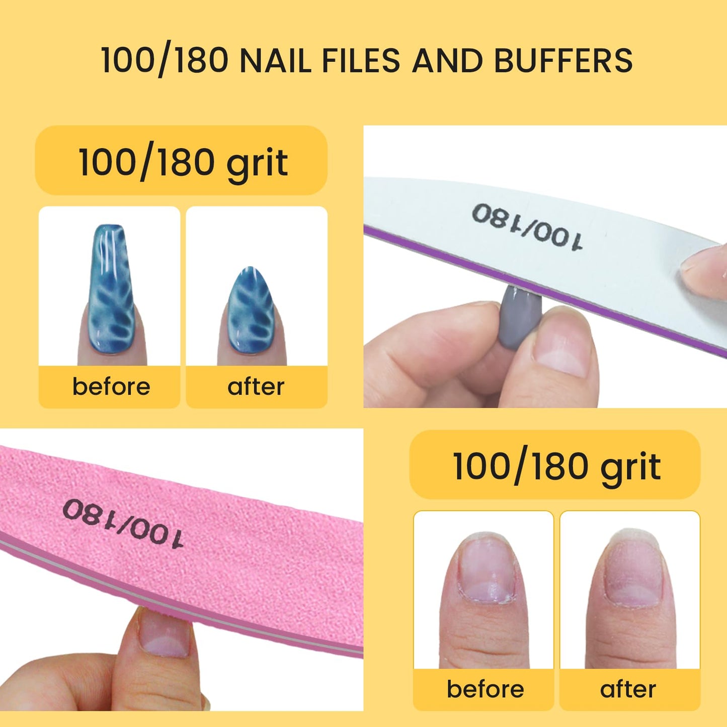 ESUOHYM Acrylic Fake Nails Kit Press On Nail kit with 240PS Clear Nail Tips,Nail Art Stand,Art Brushes,Swatch Sticks,Acrylic Cutter,Nail Art Tools with Everything for Beginners DIY Nails Home Salon