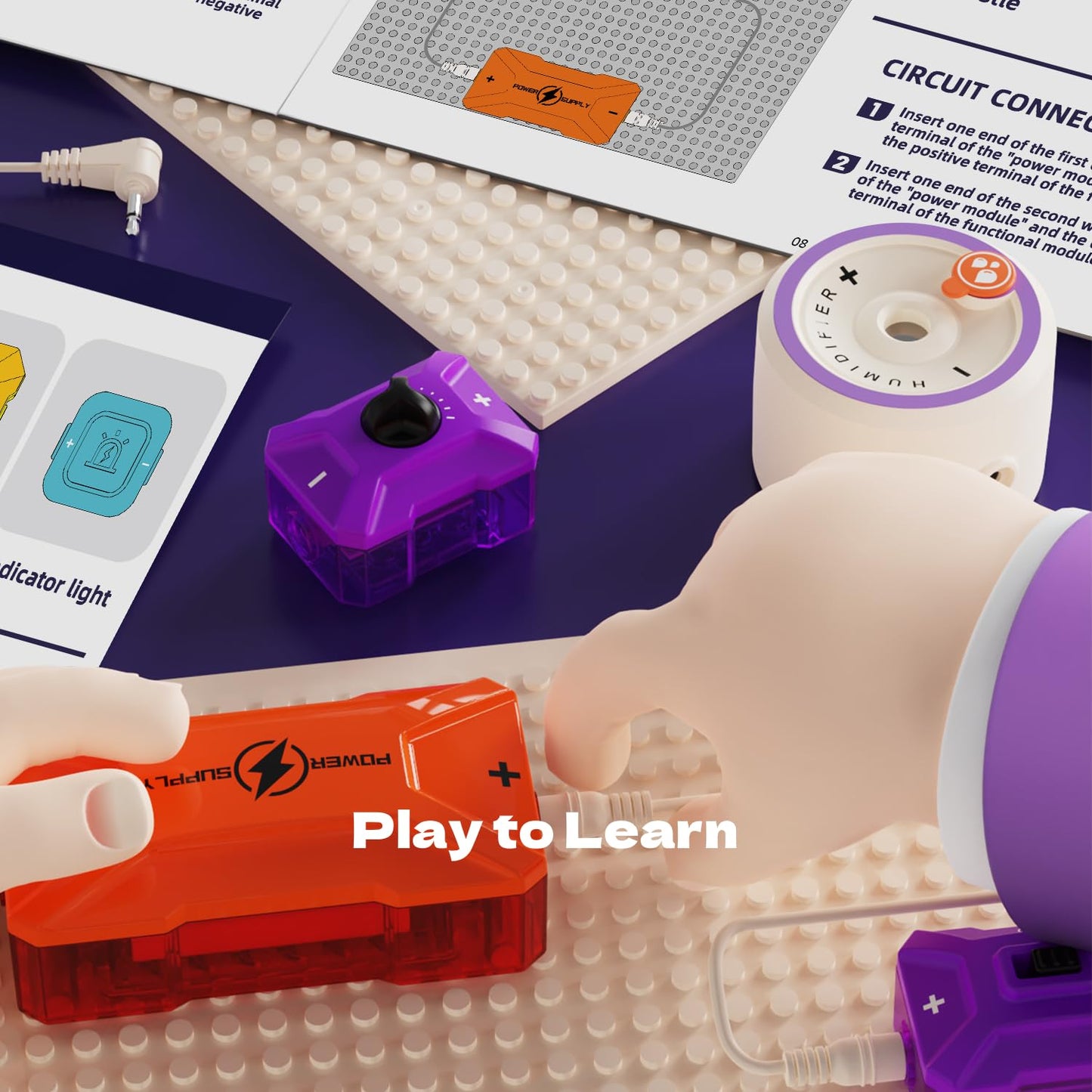 Dollox Science Kits for Kids, Electrical Circuit Exploration Kit with 380+ Projects, Educational Electronics Toy for Boys and Girls, Perfect for Christmas Stocking Stuffers and Birthday Gifts