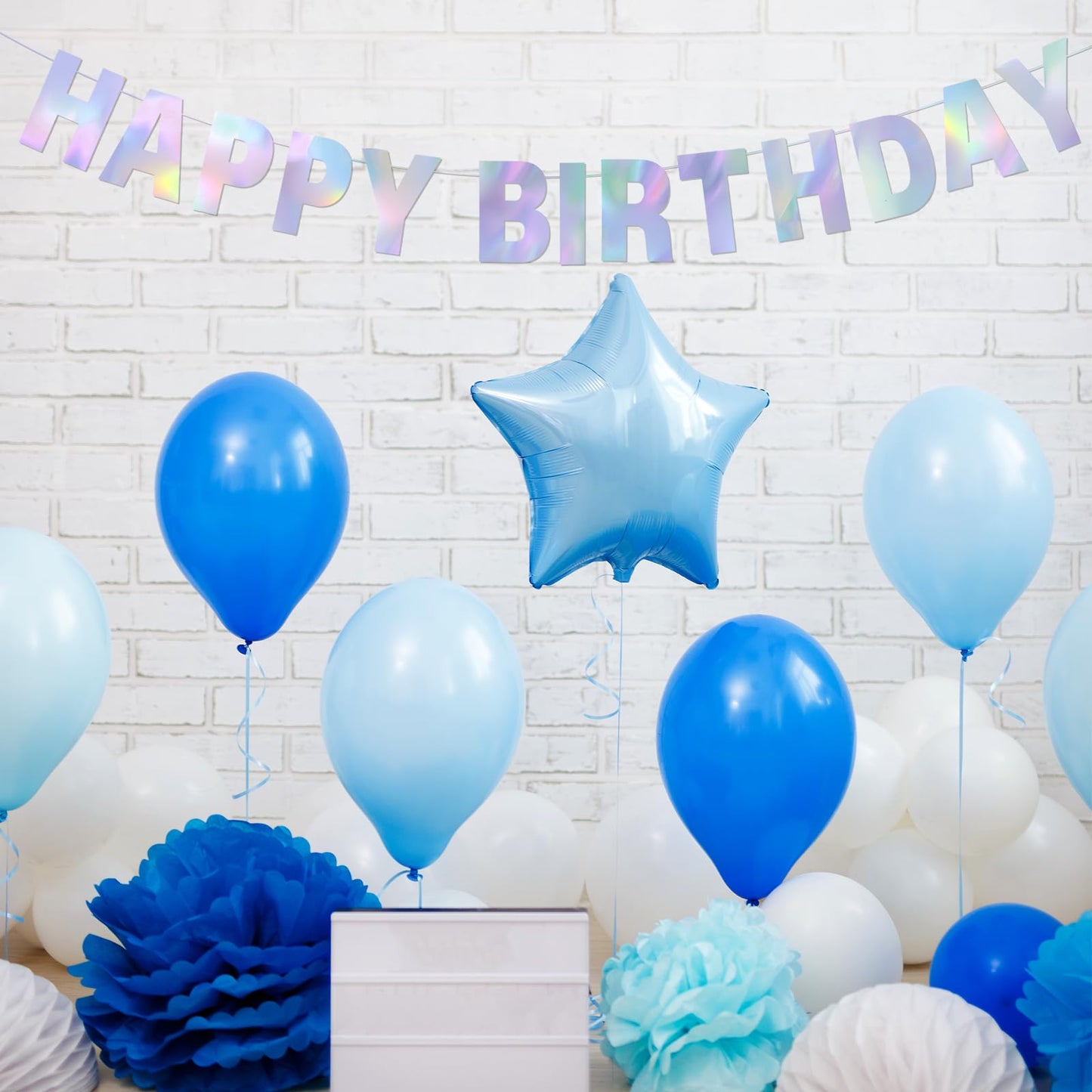 109 Pcs A-Z Custom Banner Kit Laser Silver Glitter Letters and Numbers DIY Make Your Own Banner Personalized Customizable Birthday Graduation Wedding Baby Shower Congratulations Banners Party Decorations