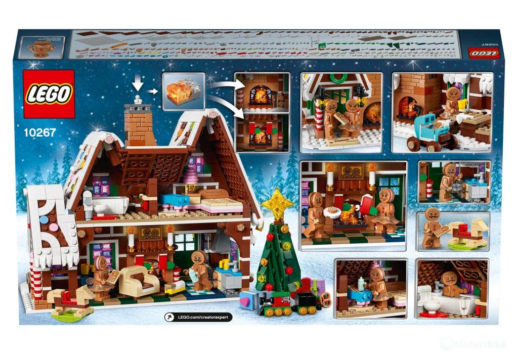 LEGO Creator Expert Gingerbread House 10267 Building Kit (1,477 Pieces)