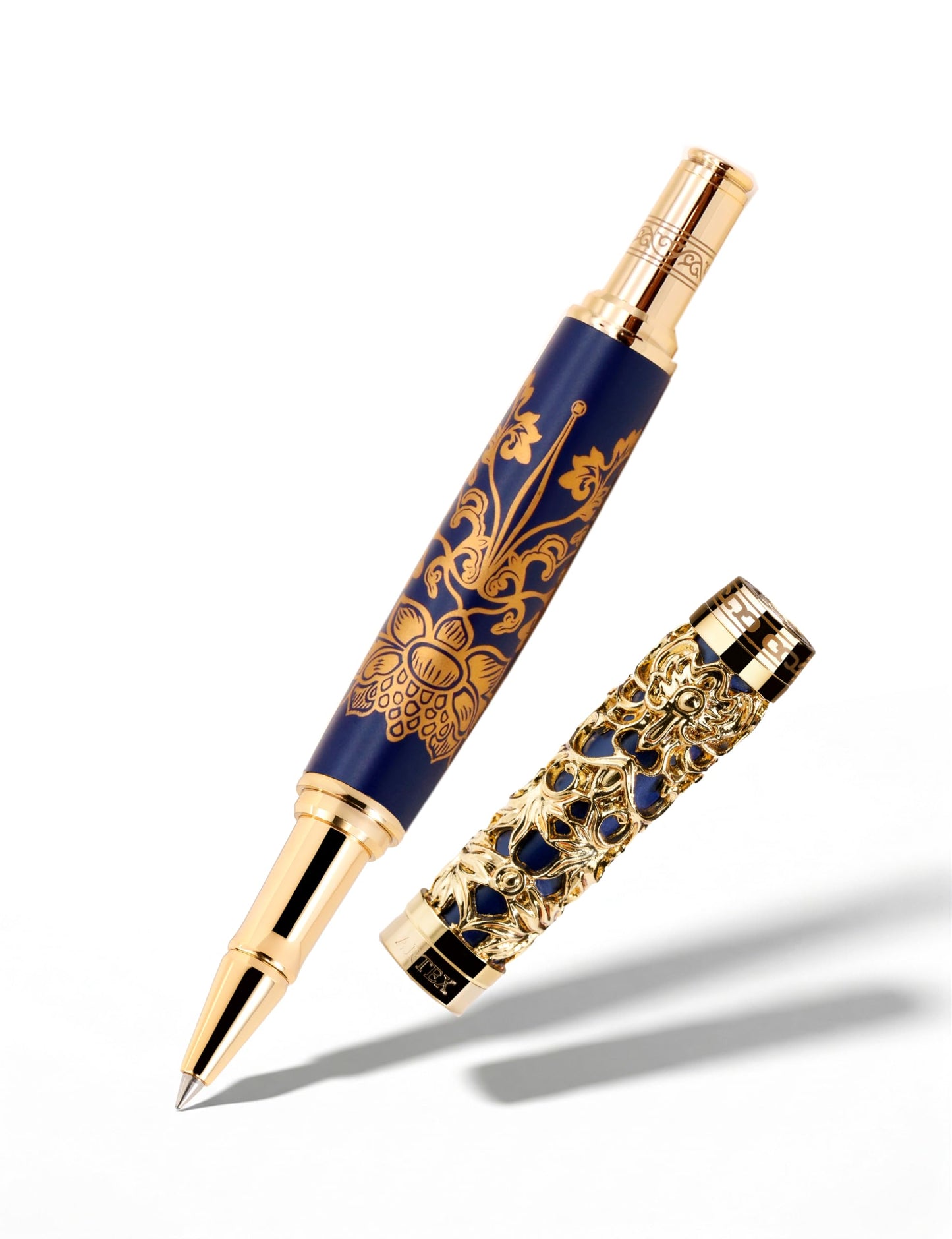 ARTEX Executive Rollerball Pen-Museum Collections-Crafting Timeless Beauty-Luxury Pen Gift & Office Desk Decor, German SCHMIDT refill, Solid Metal Texture