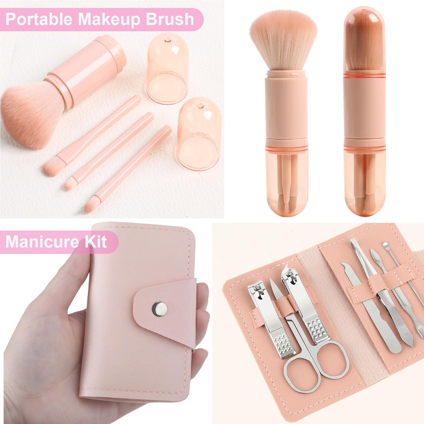 Wedding Emergency Kit, Women's 40+ Essentials Items Bridal Emergency Kit for Wedding Day, Travel Kit Personal Care Survival Set with Bride Makeup Bag