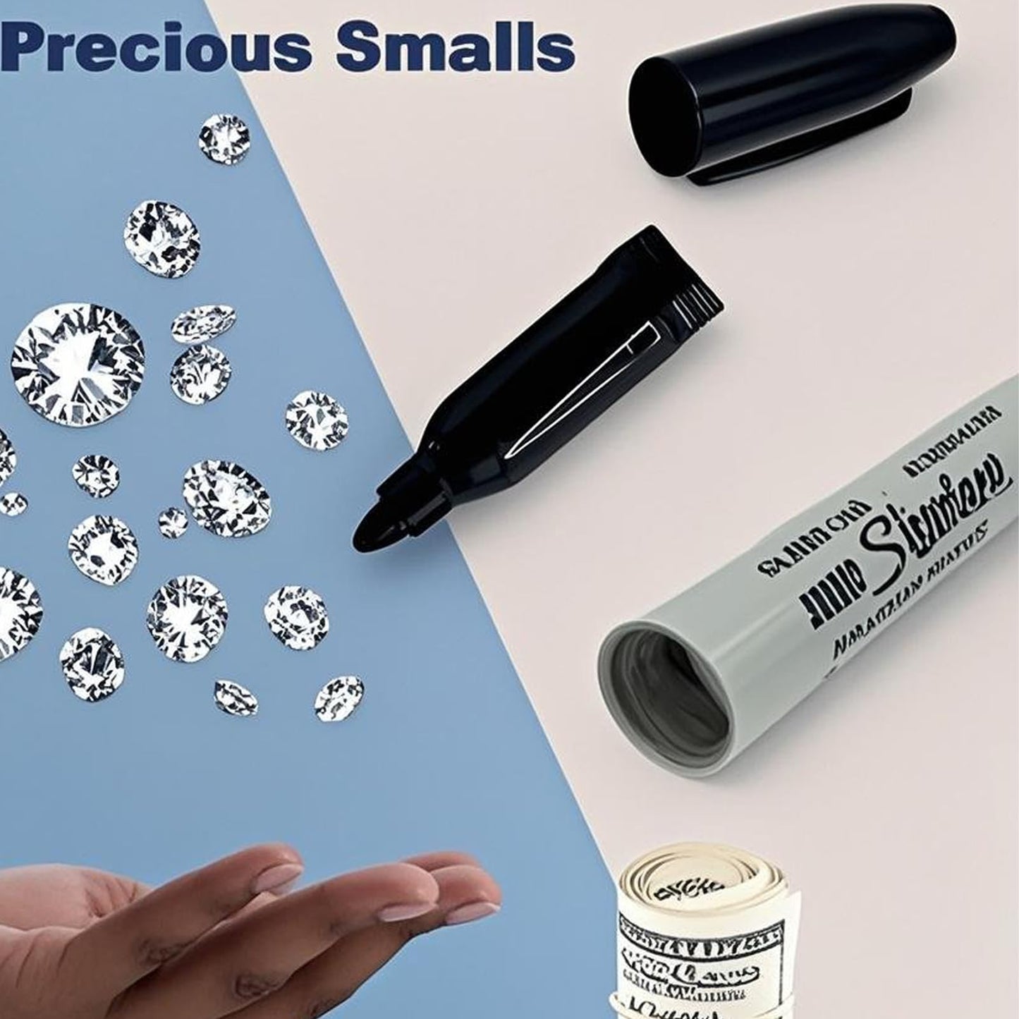 3 Pieces Fake Pen Diversion Safe, Creative Hidden Safes for Valuables to Hide, Hiding Safe Deposit Box Markings in Prominent Small Area for Storing