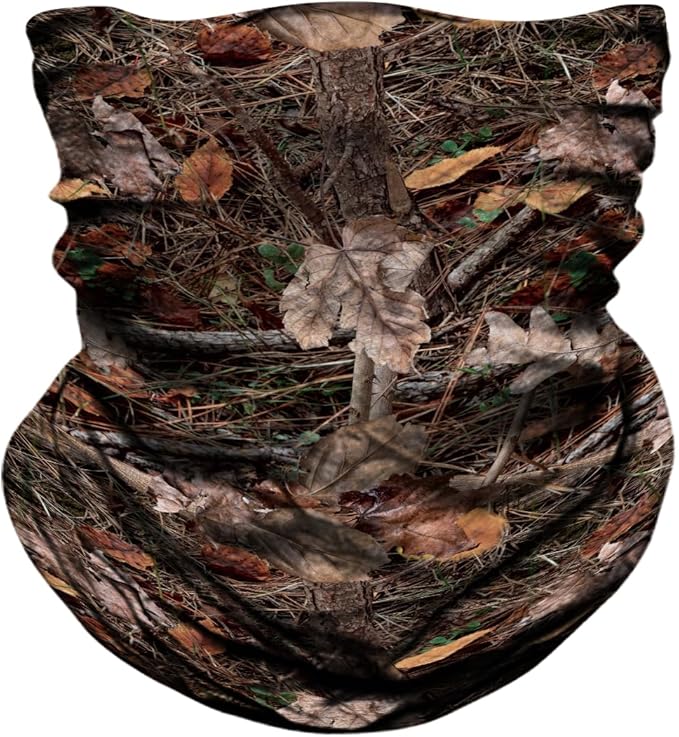 WTACTFUL 2-Pack Camouflage Face Mask Bandana for Men Women - Breathable, Seamless, Moisture Wicking & Versatile