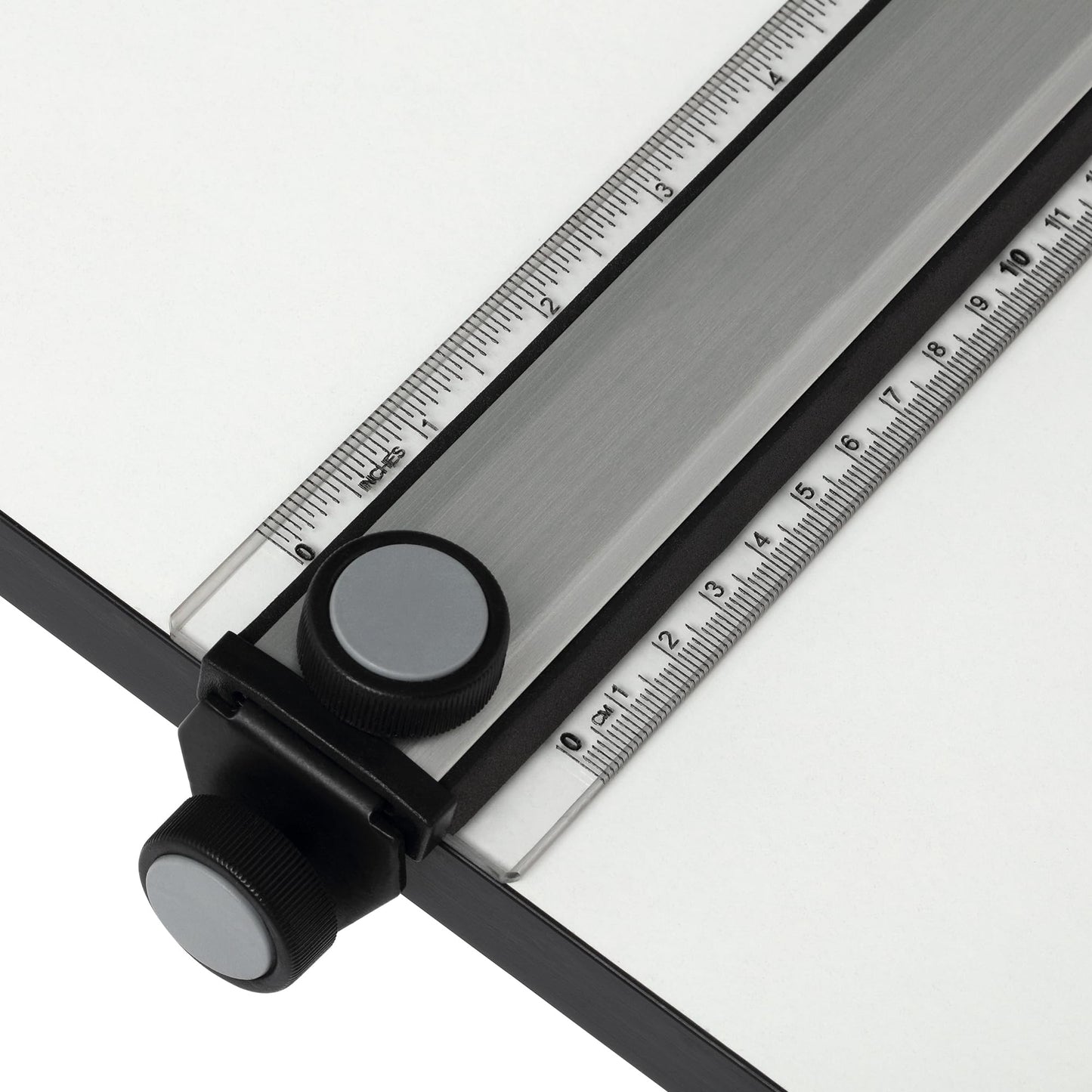 Acurit Multi-Angled 23”x31” PXB Drawing Board for Artists and Designers - Portable Tabletop Workspace, Drawing, Sketching, Drafting, Painting - Portable Laminated Surface w/Ruler & Parallel Motion Bar