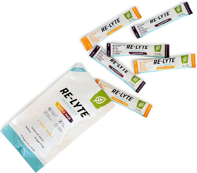 REDMOND Immunity Multivtiamin Supplement Mix 5 Pinapple Orange, 5 BlackBerry (Stick Bundle)