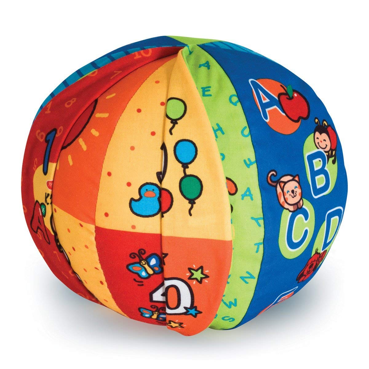 Melissa & Doug﻿ 2-in-1 Talking Ball: K's K i d s Series Learning Toy Bundle with 1 Theme Compatible M&D Scratch Fun Mini-Pad (09181)