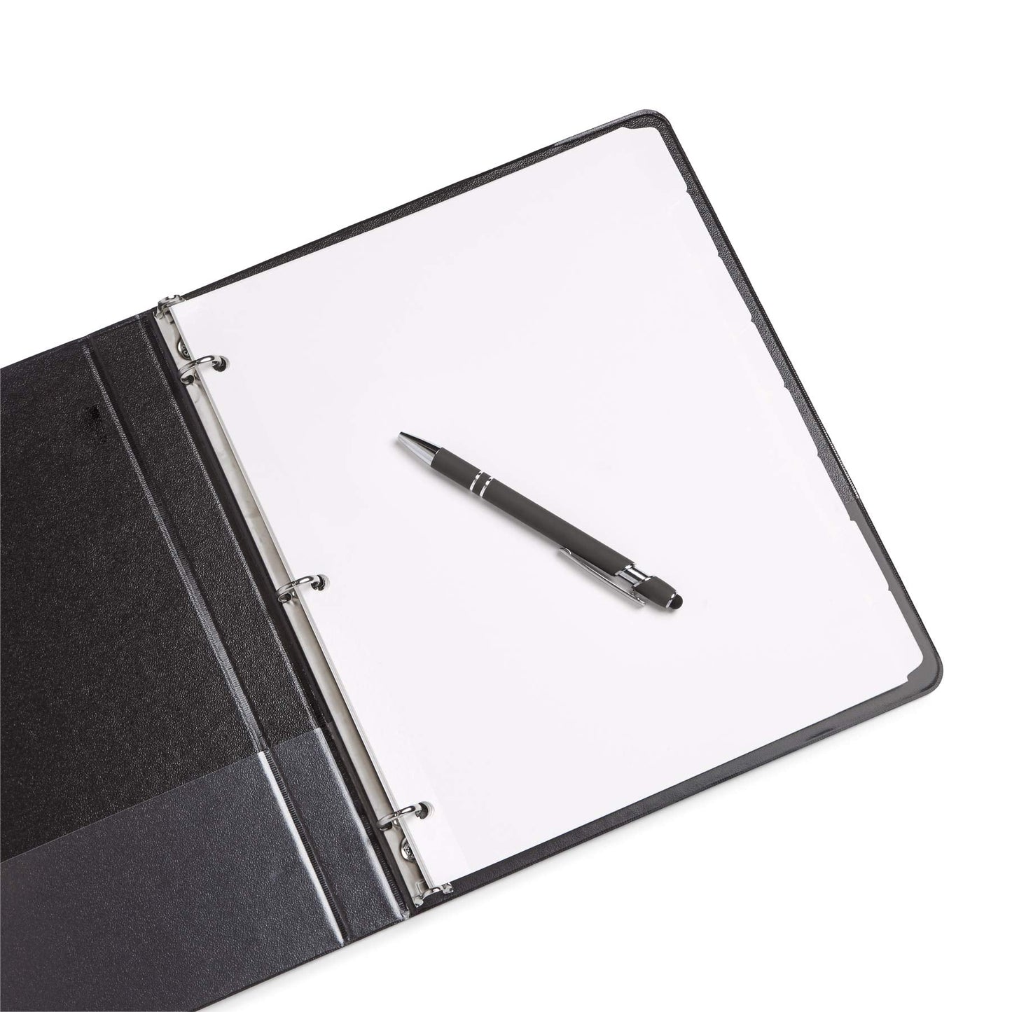 Blue Summit 8 Tab Dividers for 3 Ring Binder, Reinforced Edge, 1/8 Cut, Letter Size, Binder Dividers 8 Tab Bulk for Notebooks, White Index Divider, 12 Sets, 96 Pack