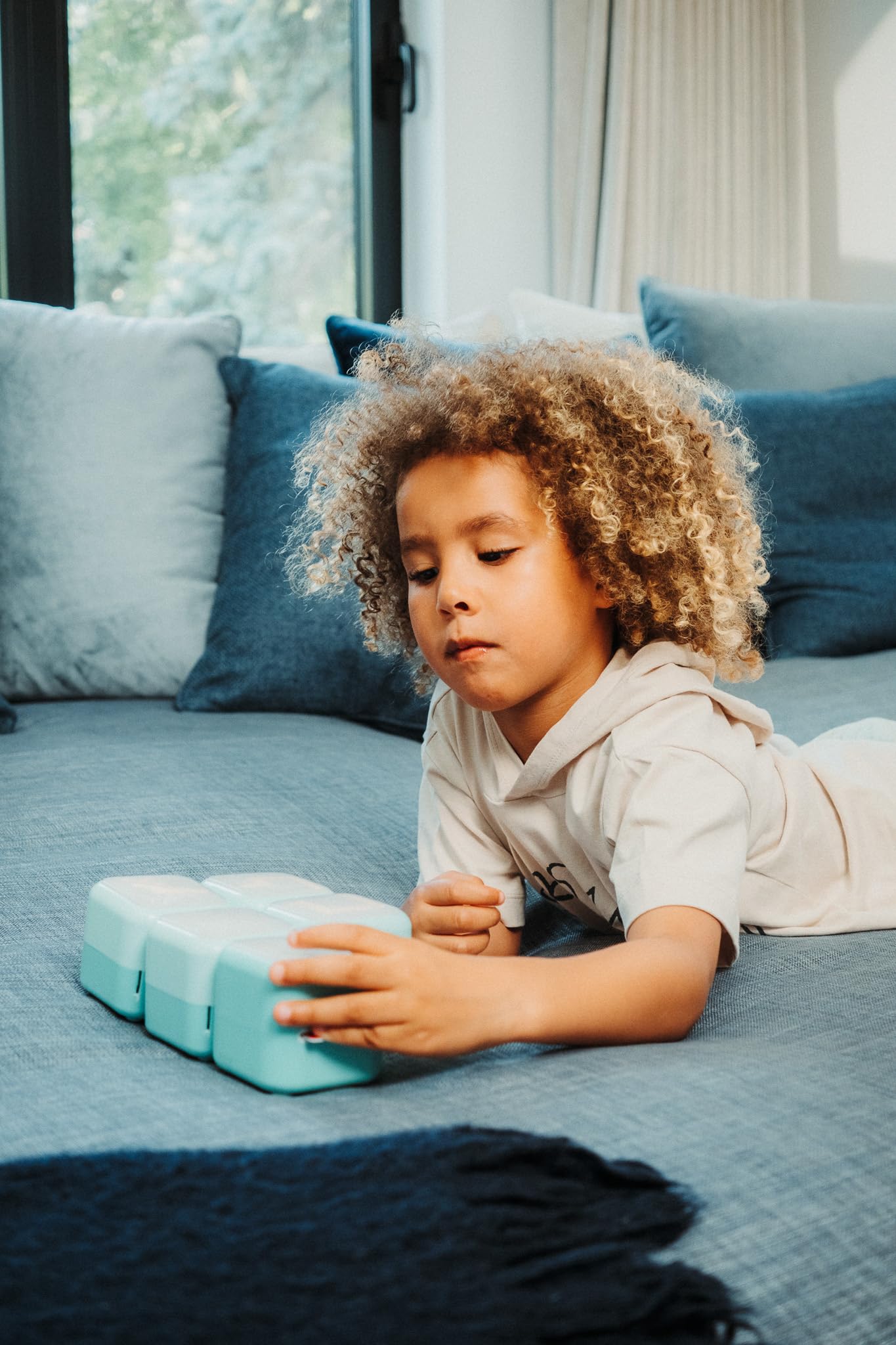 Tokidos PlayCubes: Screen-Free Learning Console with Charging Case Included. Educational System for Ages 3-5. Builds Math, Logic, & Problem-Solving Skills. Screen Alternative for Solo or Family Fun.