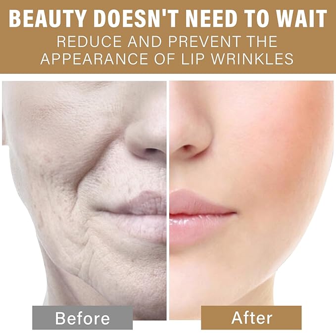 Anti Wrinkle Patches for Lip, Smile Line patches, Silicone Sticker for Smooth Fine Lines, Collagen Mask for Lip Lift, Fast Acting