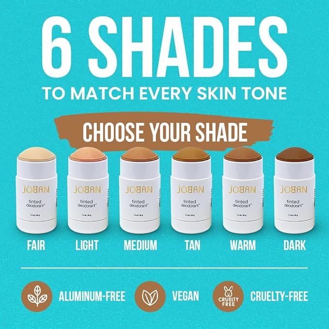 Tinted Deodorant Light Shade