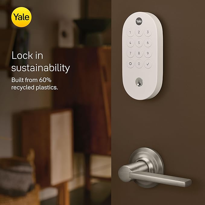 Yale Smart Lock with Matter - Made for Google Home - Snow - YRD510-MT1-SNW