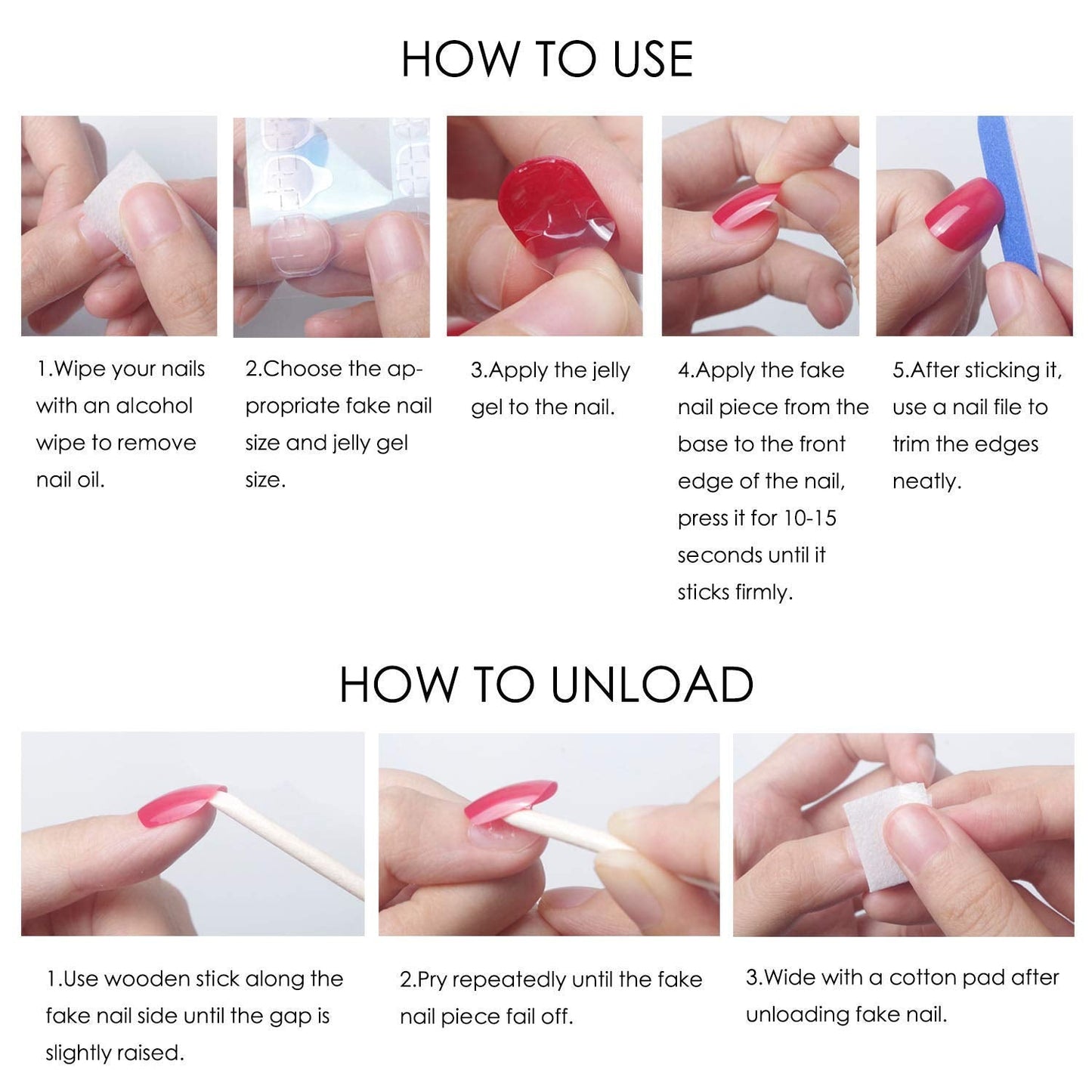 LPOODDNU Leopard Press on Nails Almond - Medium Fall Fake Nails with French Tip Designs, Glossy Finished Reusable False Nails with Double Adhesive Glue Tabs - 24Pcs Nail Kit for Women Manicure