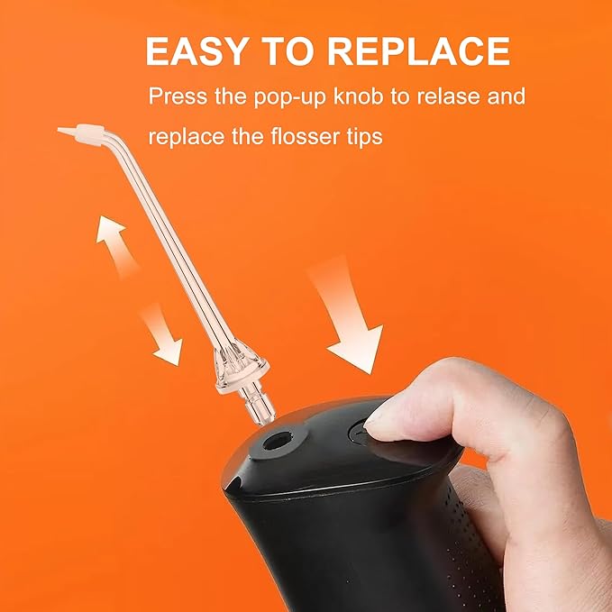 Replacement Head for Bitvae, Replacement Heads Oral Irrigator Refill Heads Jet Tips,Only Compatible C2/ C5/C6 water flosser(Orthodontic Tips)