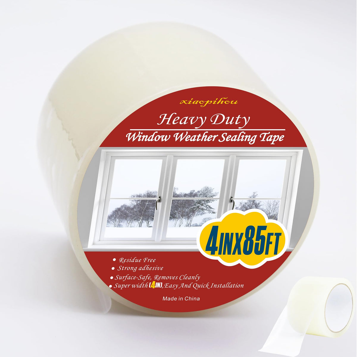 Transparent Window Weather Sealing Tape (85 Foot)