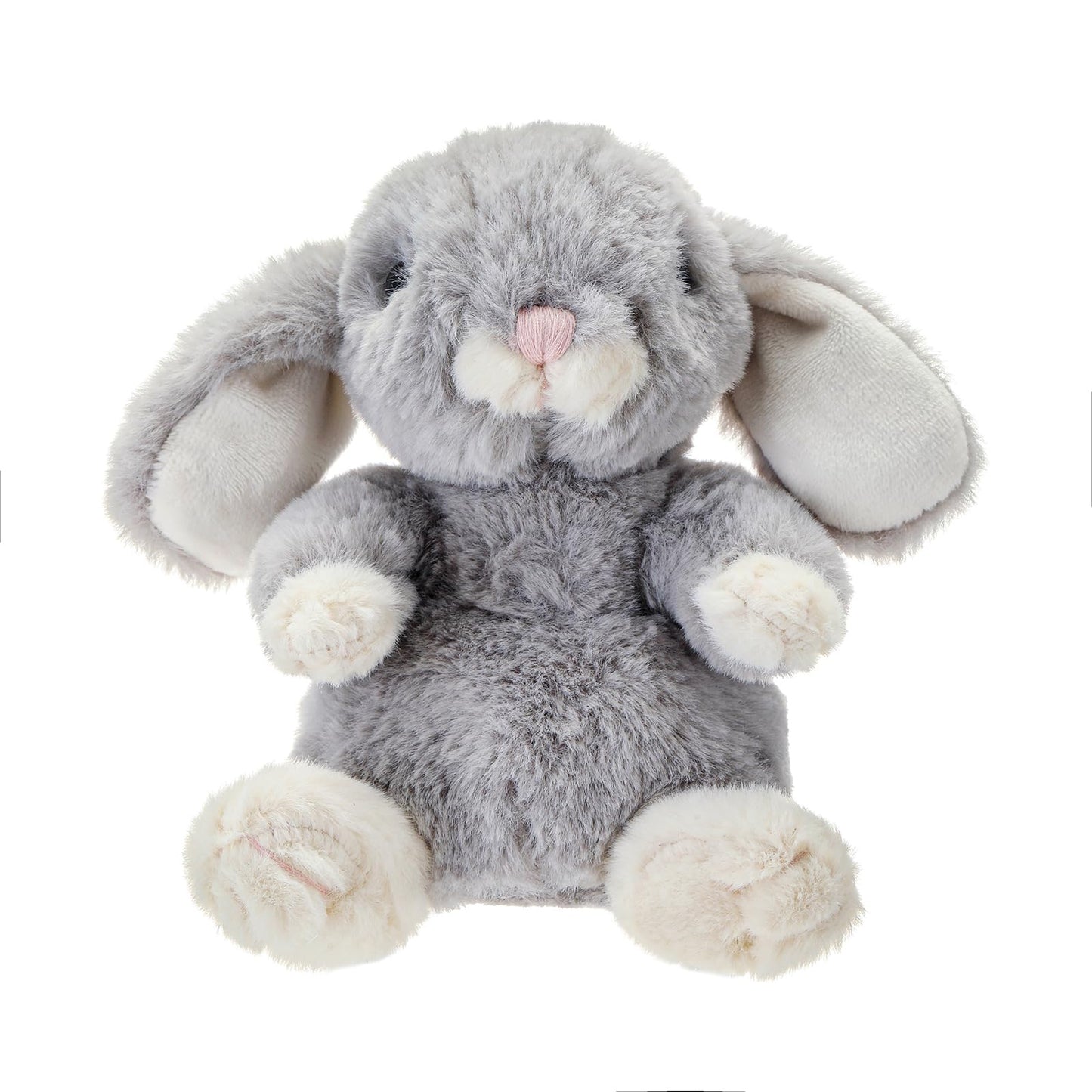 DILLY DUDU Gray Bunny/Rabbit Stuffed Animal Plush,Plush Toy,Gifts for Kids(6-inch)
