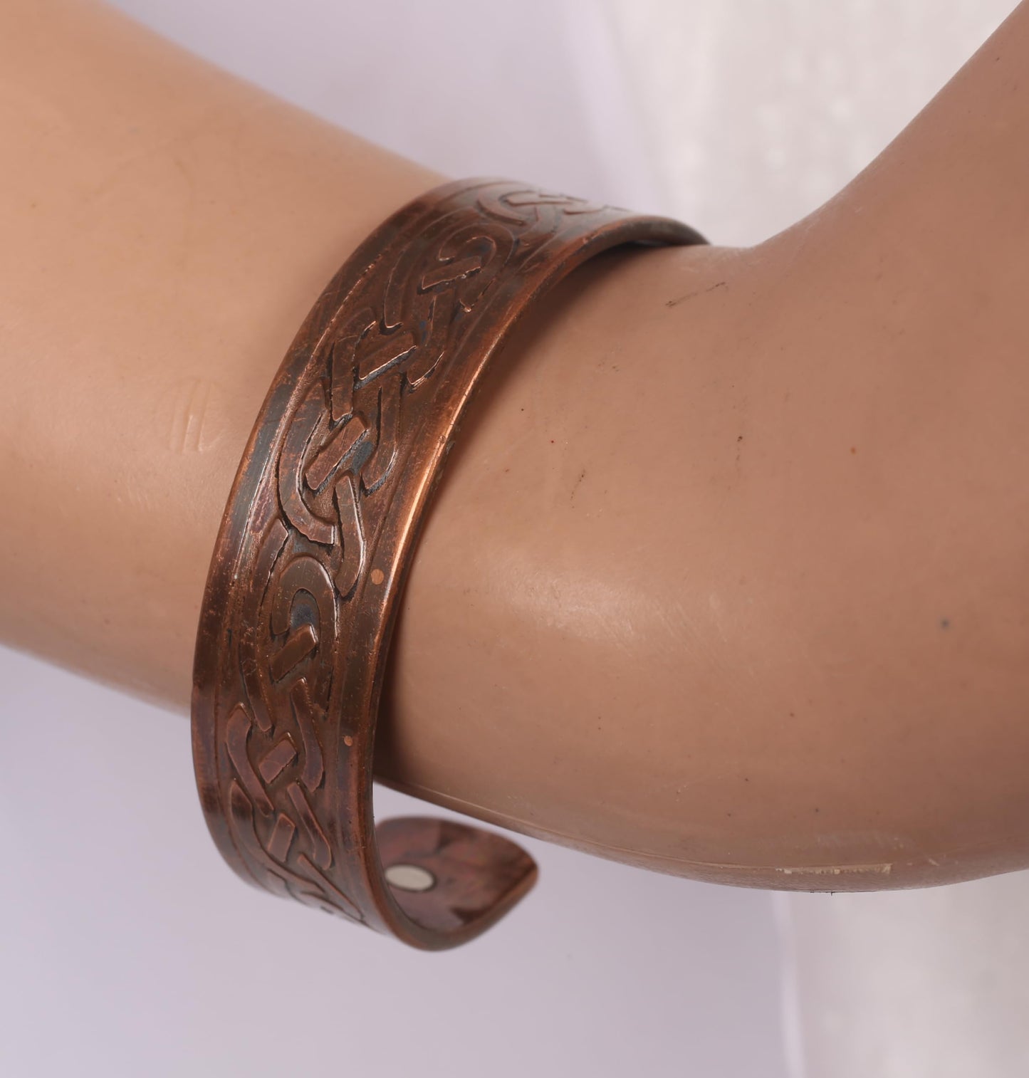 Touchstone copper bracelets | gift for men women |adjustable 100% pure solid real magnetic jewelry | handmade bracelet set combo | rope braided tibetan bangles. Set of 2 different designs