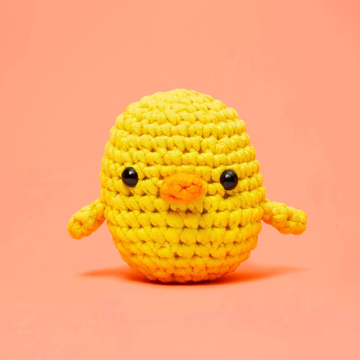 The Woobles Beginners Crochet Kit with Easy Peasy Yarn as seen on Shark Tank Bundle - with Step-by-Step Video Tutorials - Kiki The Chick and JoJo The Bunny