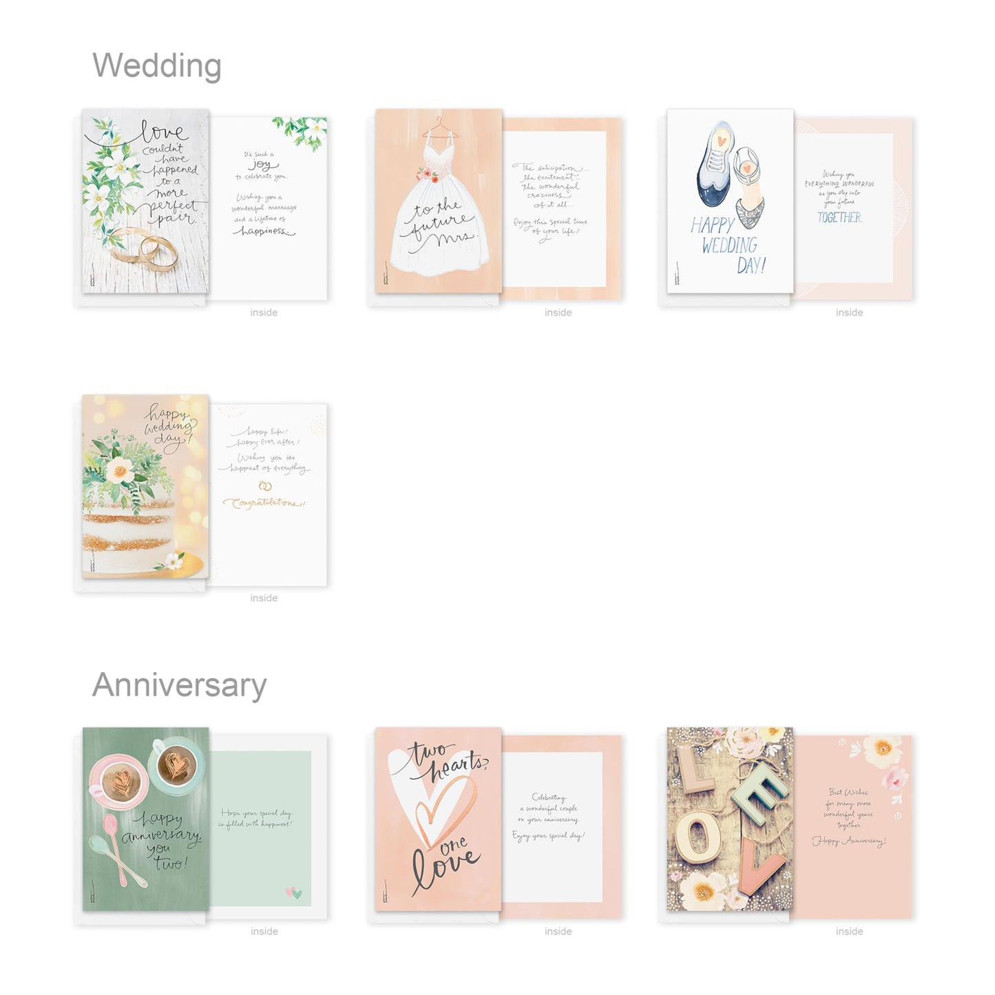 American Greetings 60-Count All Occasion Greeting Card Assortment with Storage Box, Dividers, Envelopes and Seals (Kathy Davis Designs)