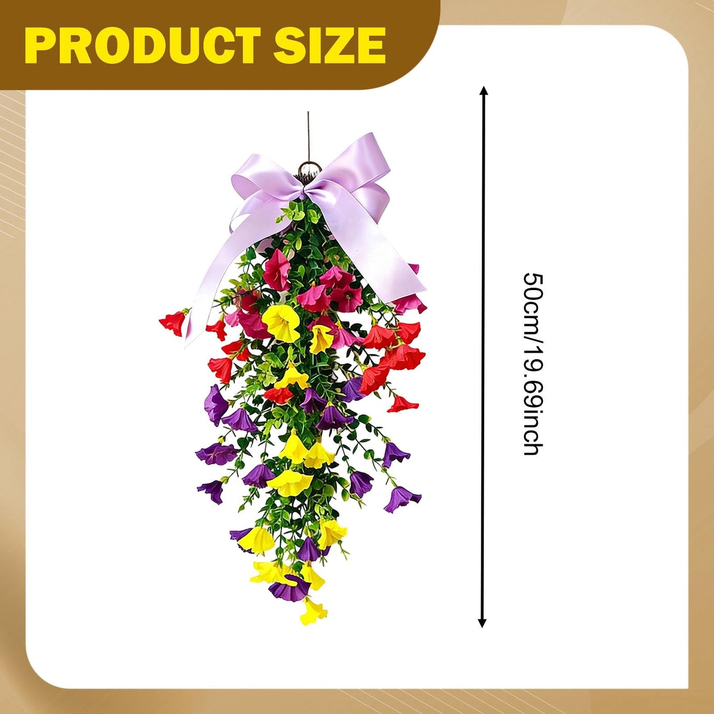 predolo Floral Morning Glory for Holiday Indoor Outdoor Home