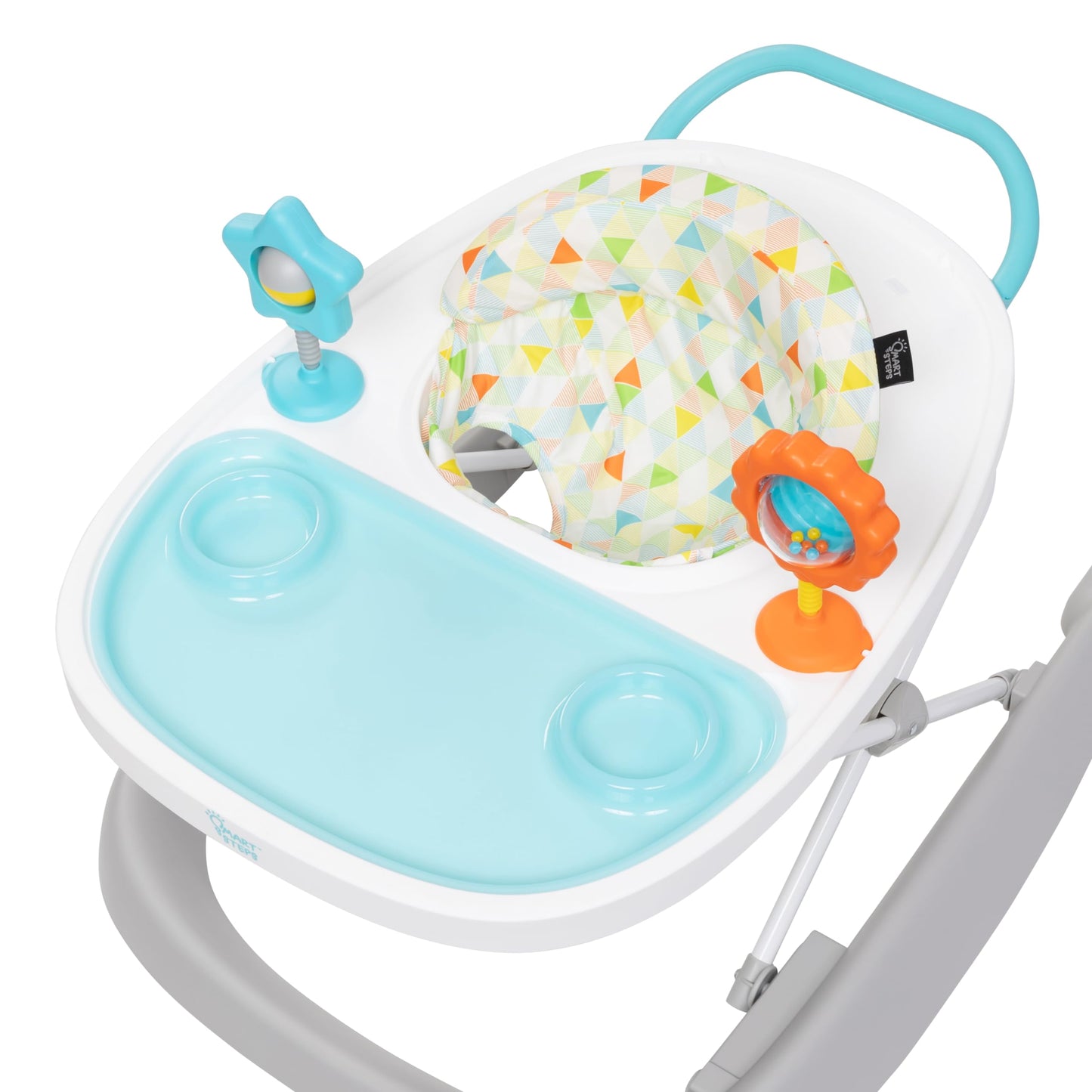 Smart Steps® by Baby Trend Dine N’ Play 3-in-1 Feeding Walker, Harmony Fun