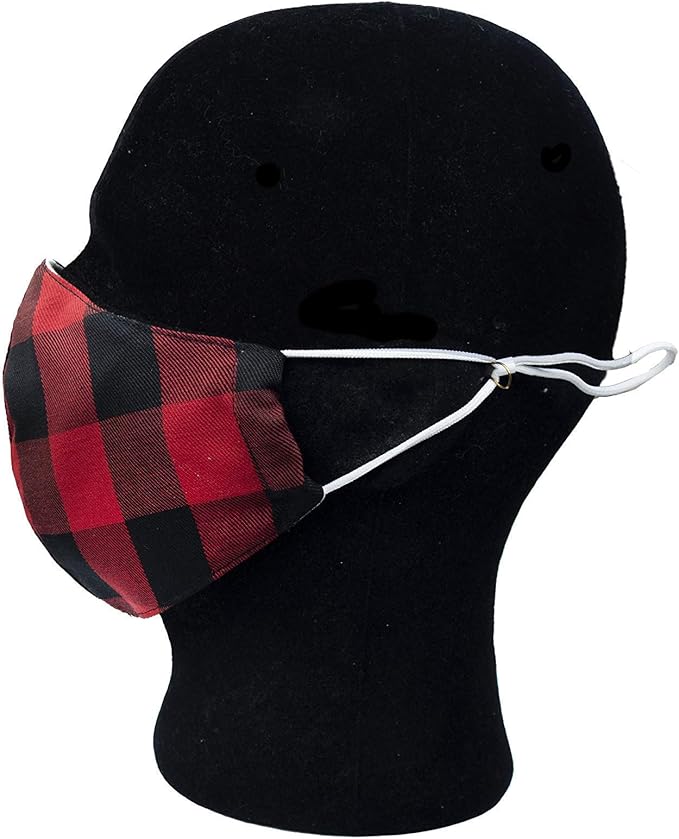 HOPE LOVE SHINE Fabric Cotton Facemasks Adjustable Pack of 4