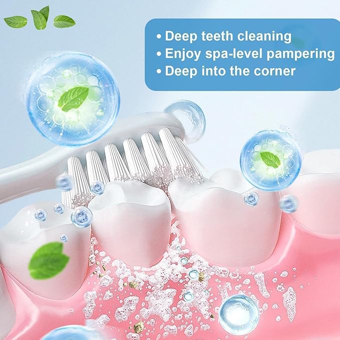 Sp-6 Probiotic Whitening Toothpaste, Sp-6 Ultra Whitening Toothpaste, with a Fluoride Free, Fresh Breath and Mint Flavored Enhancement Formula, Beneficial for Oral Health! 2pc (2)