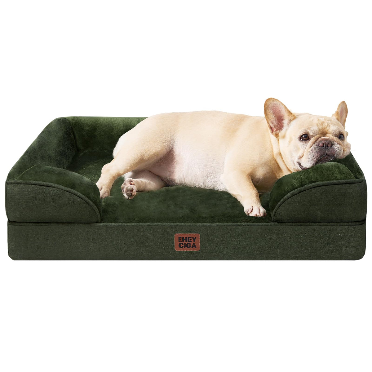 EHEYCIGA Orthopedic Small Dog Bed, Waterproof Memory Foam Washable Pet Beds