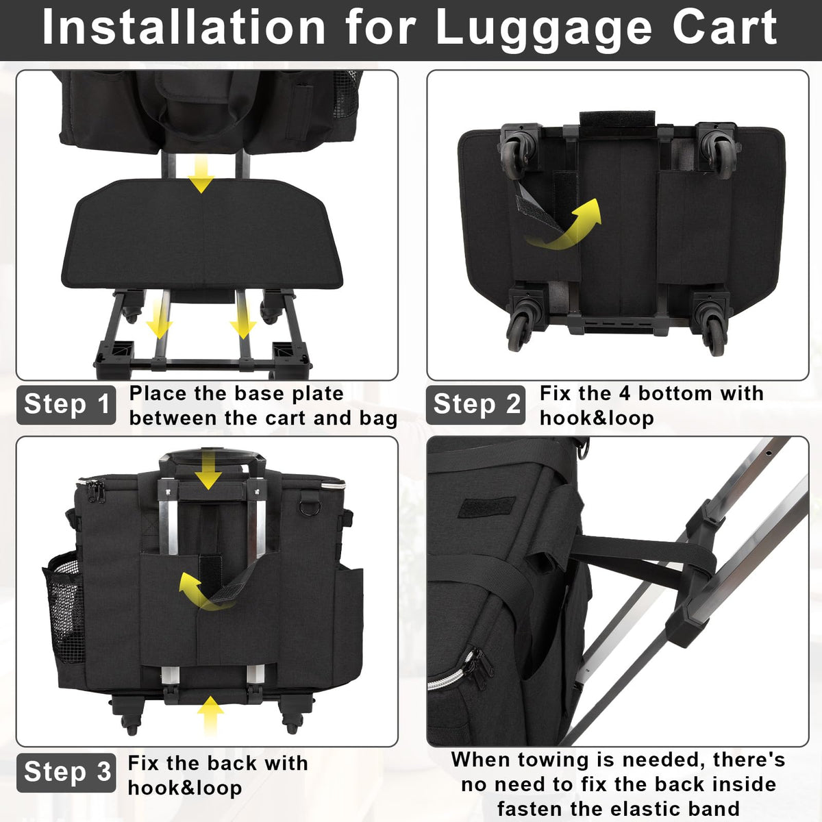 Large Rolling Cleaning Caddy with Wheels