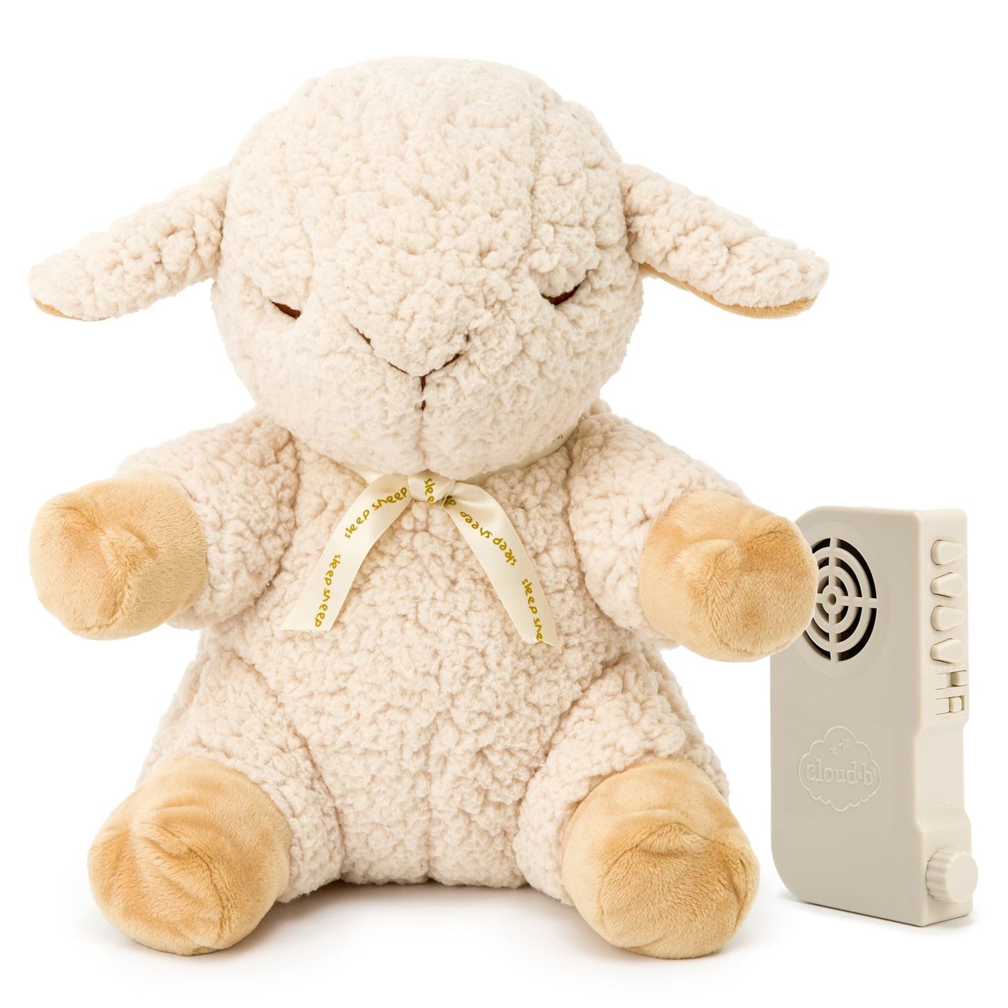 Cloud b Sound Machine with White Noise Soothing Sounds | Cuddly Stuffed Animal | Adjustable Settings and Auto-Shutoff | Sleep Sheep